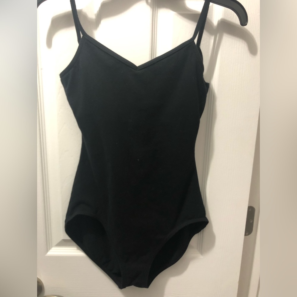Black capezio adult womens leotard